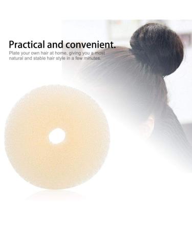 3 Piece Ring Style Donut Bun Maker Set - Large, Medium, Small (White) | Women Chignon Doughnut Shaper Hair Bun Maker - Buy Online on GoSupps.com