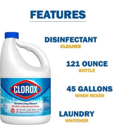 Buy Towel + Disinfecting Bleach 121oz | Effective Cleaner & Bulk Refill for Laundry Floors & Bathrooms - International Shipping Available - Buy Online on GoSupps.com