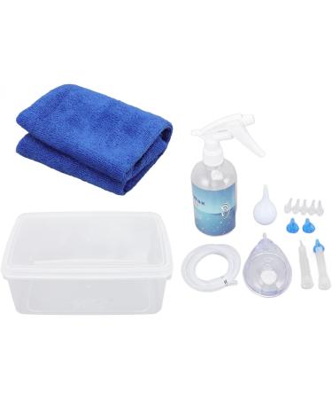 Blue Reusable Ear Washer Kit with 3 Tips | Gentle Ear Cleaning System for Kids | 1.2m Silicone Tube | Home Use - Buy Online on GoSupps.com