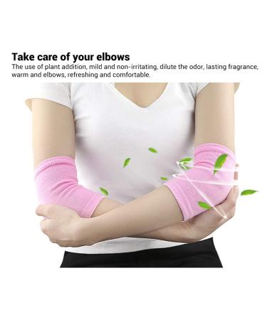 GOTOTOP Gel Elbow Pads - Breathable Elbow Skin Care & Nursing Cover for Women - One Size Fits Most - Pink - Buy Online on GoSupps.com