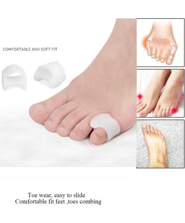 10 Pcs Pinky Toe Splint & Gel Toe Separators for Men & Women - Bunion Corrector & Relief - Buy Online on GoSupps.com