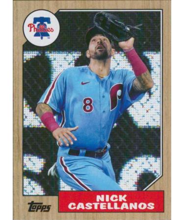 2022 Topps Archives #273 Nick Castellanos 1987 Topps NM-MT Philadelphia Phillies Baseball