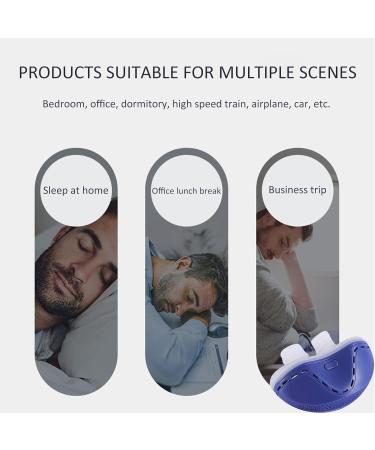 Cindiat Electric Anti-Snoring Device with Silicone Fixation Belt - Stop Snoring Solution for Men and Women (Blue) - Buy Online on GoSupps.com