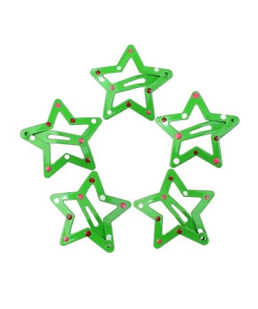 New 2025 2/10Pcs Silver Star Bb Hair Clips Women Grils Cute Metal Star Side Barrettes Hair Grip Hair Accessories Headwear Jewelry Fashion Accessories Creative Gift