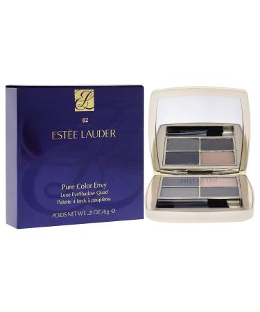 Estee Lauder Pure Color Envy Luxe Eyeshadow Quad - 02 Indigo Night 0.28 oz - Women's Eye Shadow - Buy Online on GoSupps.com