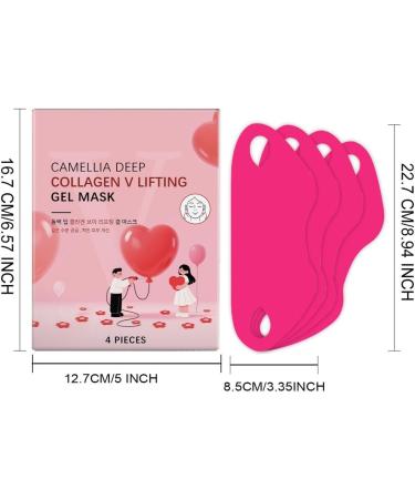 Masque Visage V Liftant R Utilisable Masque Gaine Visage Anti Double Menton Masque Lifting Visage Double Menton Masque Visage V Line Effet Lifting liminer L'affaissement De La Peau (2PC) - Buy Online on GoSupps.com