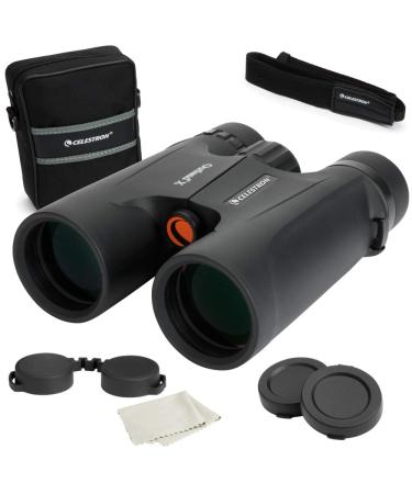 Celestron  Outland X 8x42 Binoculars  Waterproof & Fogproof  Binoculars for Adults  Multi-Coated Optics and BaK-4 Prisms  Protective Rubber Armoring 8x42 Outland X