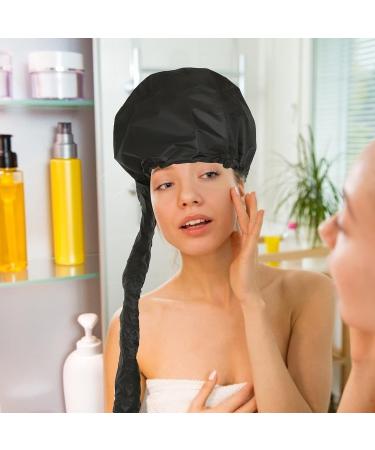 Healeved 2pcs Dry Hair Cap Portable Hats Deep Conditioning Cap Steamer Caps Thermal Hats - Buy Online on GoSupps.com
