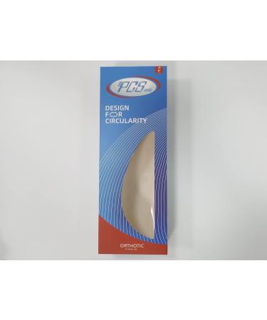 PCSSole High Arch Support Insoles - Orthopedic Shoe Inserts for Flat Feet & Plantar Fasciitis - Men & Women (6-9) - Red 26cm - Buy Online on GoSupps.com