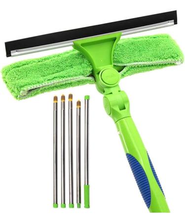 Teleswindow Cleaner 2.9M/3.9M Cleaning Kit with Extension Pole High Altitude Glass Cleaning Microfiber Feather Duster/9M - Buy Online on GoSupps.com
