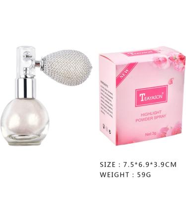 2pcs Glitter Spray - Body & Hair Shimmering Sparkle for Parties | Fabric Glitter for Clothes - Pink & Bronze - Buy Online on GoSupps.com