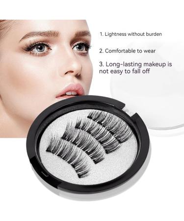 liucocotos Lumentes Magnetic Eyelashes Magnetic Eyelashes Natural Look Magnetic Eyelashes Without Eyeliner Magnetic Eyelashes Magnetic Lashes (HPD010 1 Pcs) HPD010 1 Pcs - Buy Online on GoSupps.com