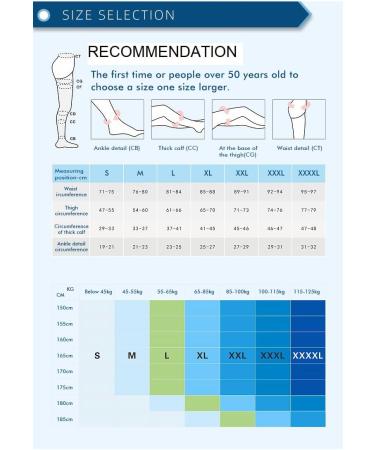 Sweltebloomz Compression stockings thigh high with open toe for Women-Small Black - Buy Online on GoSupps.com