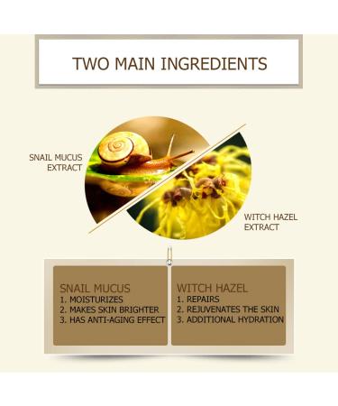 BIOAQUA Repair Snail Mucus Cream Moisturizing Skin Smooth Hydrate Wonderful Vitality 130 ml/4.57fl.oz 4.57 Fl Oz (Pack of 1) - Buy Online on GoSupps.com