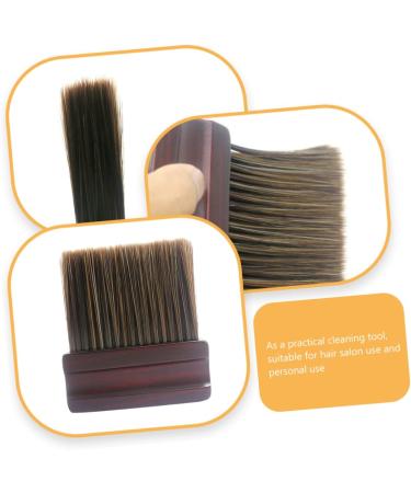 Ipetboom Neck Brush Facial Cleaning Brush Barber Neck Duster Barber Fade Brush Facial Duster Barber Supplies Barber Cleaning Brush Face Cleaner Brush Beech Duster Brush Hair - Buy Online on GoSupps.com