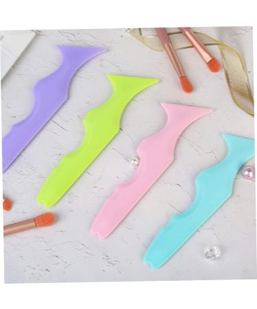 Mipcase 2pcs Silicone Beauty Ruler Makeup Lipstick Eyeliner Silicone Stencil Silicone Board Cosmetic - Buy Online on GoSupps.com