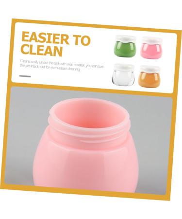 Beaupretty Empty Cosmetic Jars Cosmetic bottle cream samples pot empty sample containers empty lotion s small plastic pot s black glass cosmetic s 10g cosmetic s lips Acrylic Makeup Spoon Jar - Buy Online on GoSupps.com