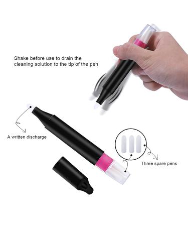 NMKL38 5Pcs Gel Nail Polish Corrector Pen - Nail Edge Cleaning & Makeup Remover - Buy Online on GoSupps.com
