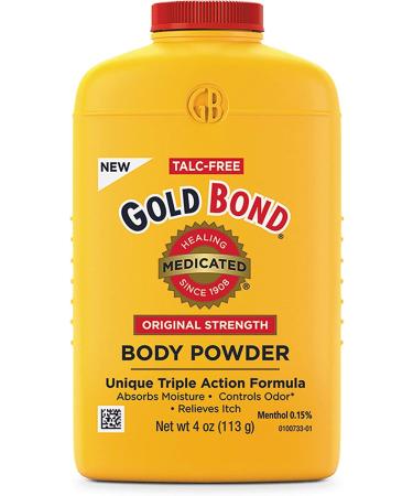 Gold Bond Medicated Powder 4oz - Soothes and Protects Skin with Healing Power - Buy Online on GoSupps.com