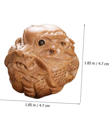 Ibasenice Wooden Baoding Balls - Chinese Massage Tool for Relaxation & Hand Therapy - Buy Online on GoSupps.com