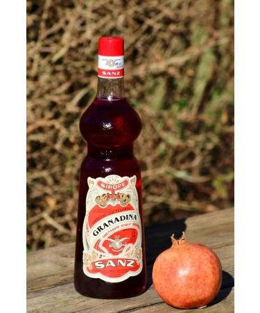  SANZ SANZ Grenadine Syrup 20% Pomegranate Juice Alcohol-Free 1L - Buy Online on GoSupps.com