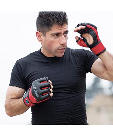 Century Drive Training Gloves | Breathable MMA Gloves with Mesh Palm and Wrist Wrap | Ideal for Striking, Grappling, Sparring, and Bag Punching | Home Training Equipment - Buy Online on GoSupps.com