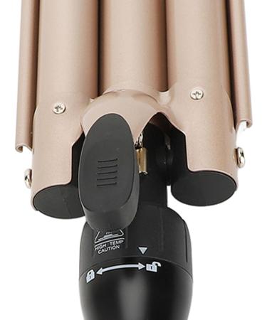 5 in 1 Curling Wand Set Multifunctional Styling Tool with LCD Display for Professional and Home Use Ceramic Coating Rose Gold - Buy Online on GoSupps.com