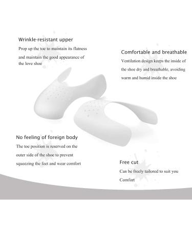 Shoe Crease Protectors for Women's Shoes - Prevent Indentation and Wrinkles - Fits Sizes 4.5-8 - Set of 4 Pairs - Buy Online on GoSupps.com
