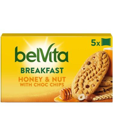 Breakfast Bar Bundle with Belvita Golden Oats & Honey x5 Bars Nuts Chocolate Chip x5 Bars & Milk & Cereals x5 Bars 15 Bars Total (3 Pack) - Buy Online on GoSupps.com