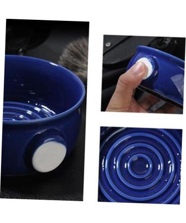Buy Minkissy Antique Shaving Soap Bowl - Vintage Ceramic Travel Container for Shaving Foam & Razor Brush - Buy Online on GoSupps.com
