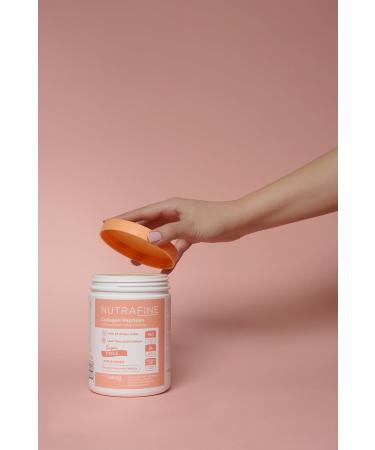 Nutrafine Bovine Collagen Powder Hydrolyzed Bovine Collagen Peptide 100 natural 300 grams For adults Sugarfree - Buy Online on GoSupps.com