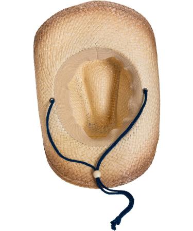 Men's Corona Extra Tan Straw Beach Cowboy Hat with Curved Brim - Shop Now! - Buy Online on GoSupps.com