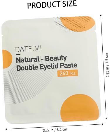 Housoutil 3 Sets Double Eyelid Sticker Eyelid Shadow Sticker Hooded Eyelid Tape Eye Lift Tape Goon Tape Eyelid Strips Eye Makeup Tool Instant Eye Lift Strips K Tape Supplies Breathable Fiber 8.2X7.5X0.1CM - Buy Online on GoSupps.com