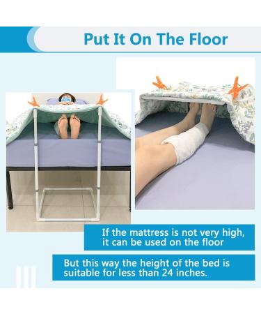 Blanket Lifter for Feet Bed Sheet Lift Foot Cradle Hospital Bed Toe Tent Blanket Support 26"-34" Adjustable Holder Bar Ankle Leg Knee Surgery Recovery Supplies - Buy Online on GoSupps.com