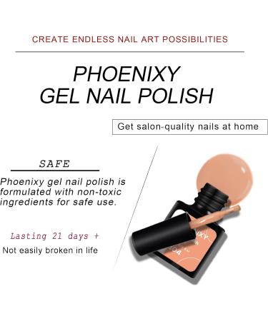 Gel Nail Polish Set with Lamp Starter Kit Phoenixy 32 Effect Gel Nail Kit Complete 8ml 16 Colours Varnish Gel Full Set Professional Salon Nail Kit - Buy Online on GoSupps.com