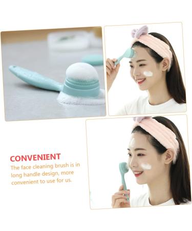 3 Sets Cleansing Brush - Manual Facial Scrub Brush & Silicone Pore Scrubbers for Deep Cleaning | Perfect for All Skin Types - Buy Online on GoSupps.com