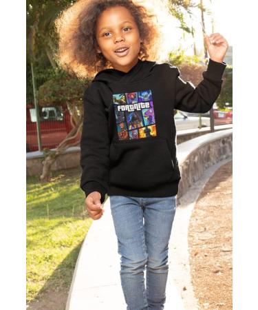 Lojito Youth Pullover Hoodie Sweater and Sweatpants Tracksuit Set - Black - Size 9-10 Years - Buy Online on GoSupps.com