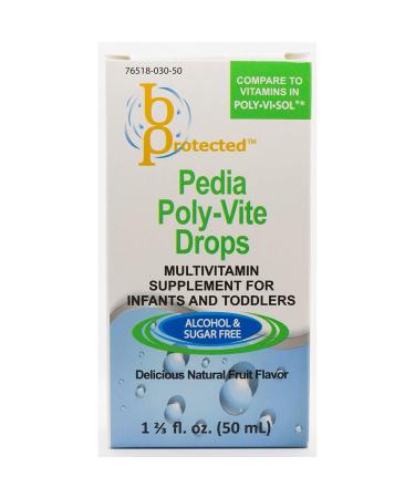 Pedia Poly-Vite Drops 1 2/3 fl Ounce Liquid