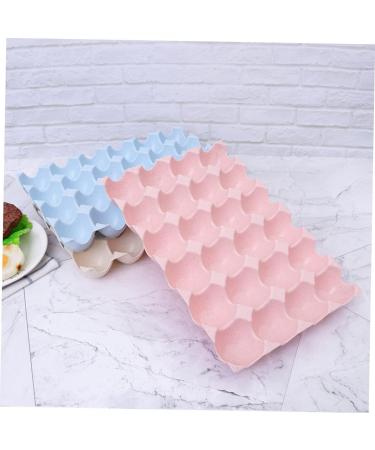 Hohopeti Box bandejas para comida Plastic Trays Recycled Egg cartons Bulk Egg Holder Egg Rack Drawer Thicken As Shown 29*19CM - Buy Online on GoSupps.com