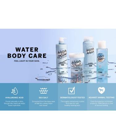 Buy Victoria s Secret Pink Water Refreshing Body Scrub - Sea Salt & Hyaluronic Acid | International Shipping Available - Buy Online on GoSupps.com