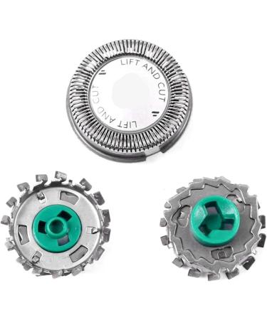 T tes de rasoir de rechange HQ64 3 pi ces compatibles avec Philips HQ64 HQ54 HQ6070 HQ6073 7310XL PT710Blade 1set - Buy Online on GoSupps.com
