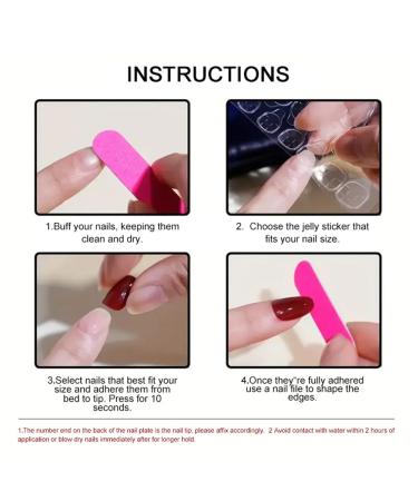 24 Pcs French Press Fake Nails - Cute Smiley Face Design Oval Stick-On Acrylic Nails for Women & Girls | International Shipping Available - Buy Online on GoSupps.com