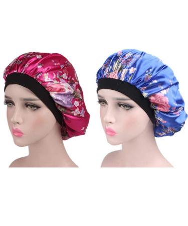 AMASAWA Soft Satin Sleep Cap Set | Wide Band Silk Bonnet for Hair Loss Hair Care & chemo - Women s Night Hat - Buy Online on GoSupps.com