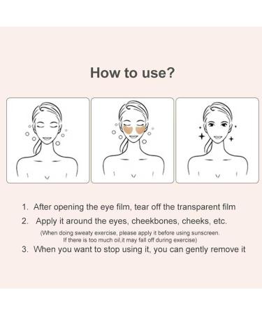 Teksome Sun Protection Face Patch - 5pair Facial Sunscreen Patch Comfortable UV Facial Patches Portable Clear UV Protection Face Patch for Outdoor - Buy Online on GoSupps.com