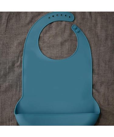 Waterproof Silicone Adult Bib for Seniors - Washable Clothing Protector for Eating, Prevents Soiling of Clothes - Buy Online on GoSupps.com