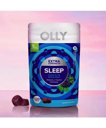 OLLY Extra Strength Sleep Gummy 5 mg Melatonin - 120 Gummies - Buy Online on GoSupps.com