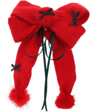 Harajuku New Year Bowknot Hair Clip Travel Makeup Headwear For Woman Girls Taking Photo Shopping Camping Anti Slip Festival Hair Barrettes For Daily Life Large Lovely Hair Barrettes For Woman Small No - Buy Online on GoSupps.com