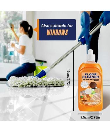 DENGWANG Ondaum Floor Cleaner Ondaum Bathroom Cleaner Powerful Decontamination Floor Cleaner Polishing Brightening Tile Cleaner Wood Floor Cleaner and Polish (3PCS) - Buy Online on GoSupps.com