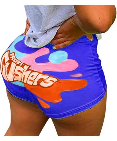Women's High Waisted Ruched Butt Lifting Yoga Shorts - Navy (XX-Large) | Workout & Running Leggings - Buy Online on GoSupps.com