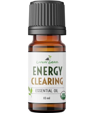Energy Clearing & Purification Essential Oil Blend - Make Your Own Smudge Spray & Diffuse to Clear Negative Energy - Smoke-Free Alternative to Burning Sage - .33 oz.